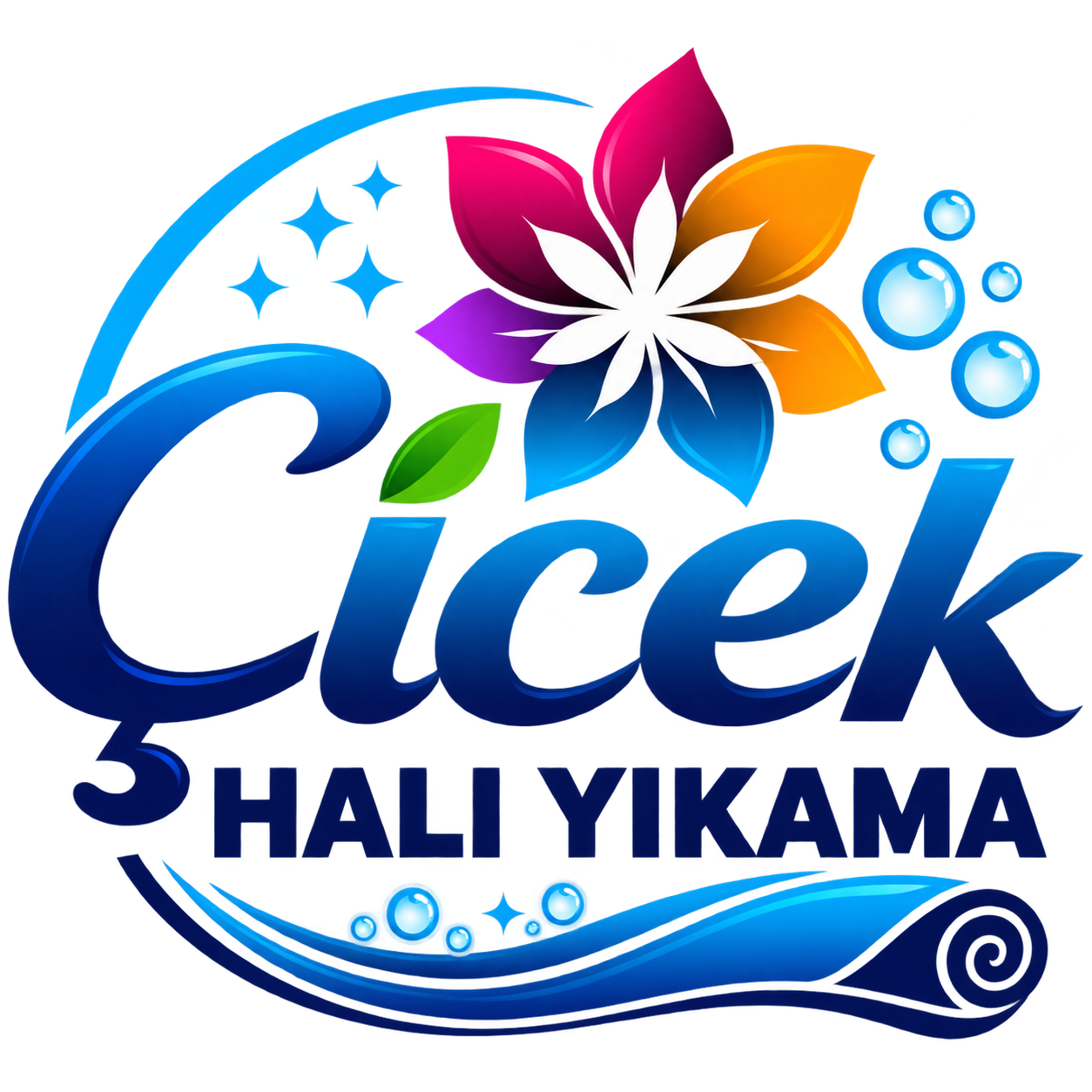 Çiçek Halı Yıkama logosu